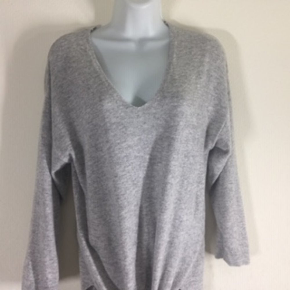 M&S Collection Light Gray Marl Long Sleeve…